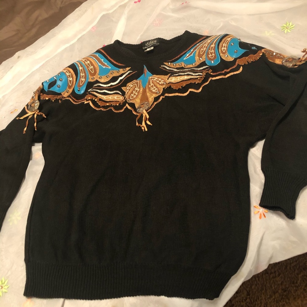 Western sweater
